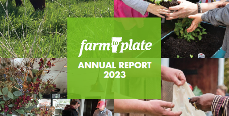 Farm to Plate Annual Report 2023 Cover