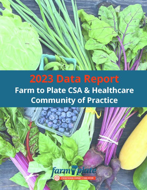 Cover for 2023 CSA and Healthcare data report