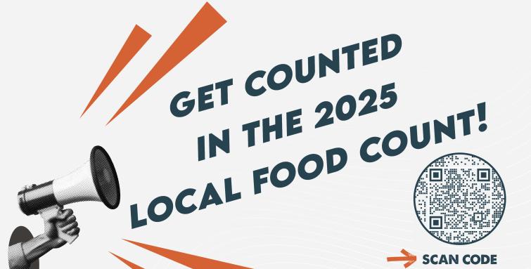 2025 Local Food Count - Get Counted