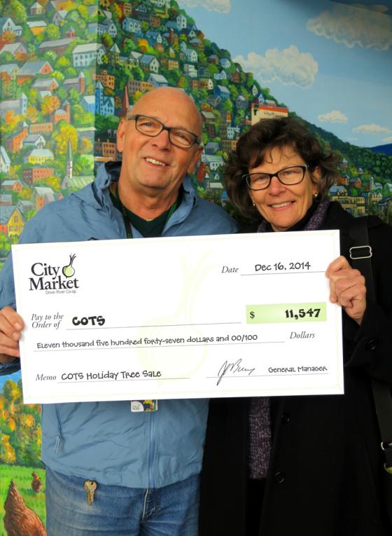cots-check-donation