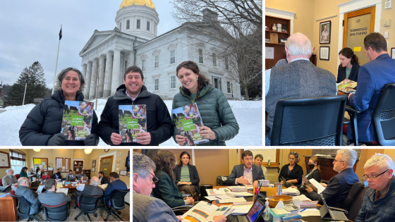 January 31 Farm to Plate visit to the VT Legislature