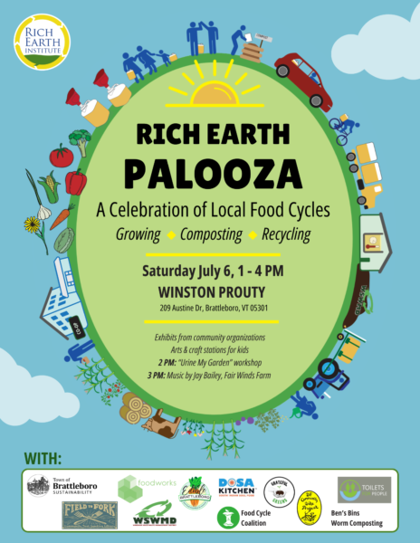 Rich Earth Palooza event poster
