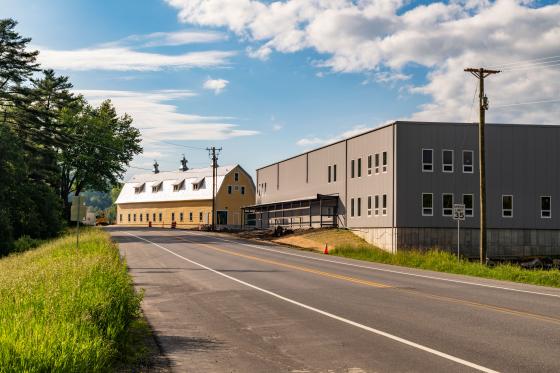 New food hub building at the Center for an Agricultural Economy. Photo credit Kelly Bogel Stokes
