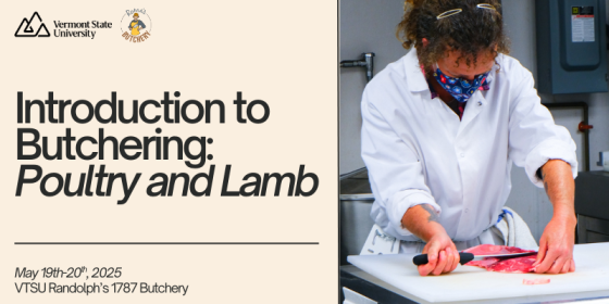 Introduction to Butchering - Poultry and Lamb, May 19th-20th