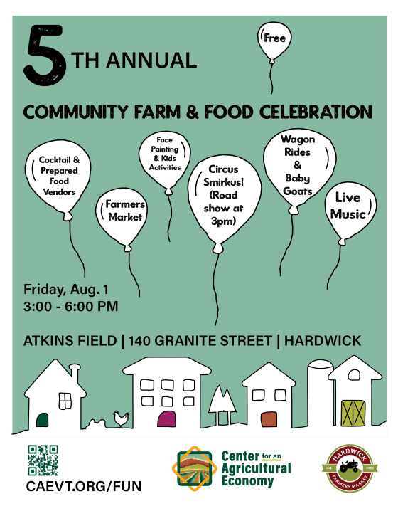 Community Farm & Food Celebration Poster