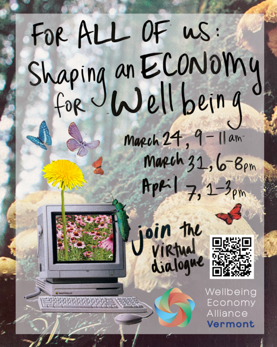 Event registration for the event called: For all of us: shaping an economy for wellbeing